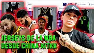 Unboxing! Comprando m&aacute;s jerseys de la NBA desde CHINA KITKK