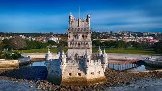 Belem Tower Drone Footage - Lisbon - DJI Spark