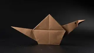 How to make a paper snail. Origami snail