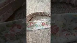Я покажу вам, как сшить тканевую повязку на голову менее чем за 30 минут. Проект для начинающих с...