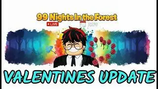 Playing WITH VIEWERS 1,000 NIGHTS IN THIS FOREST! #roblox #99nightintheforest