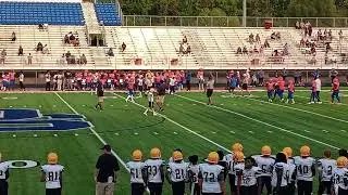 Olive Branch 0 vs. Southaven 6, 8th grade football @ Southaven.