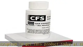 HAR Red Notepad Precision Padding Compound 2oz Bottle
