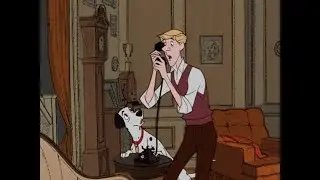 101 Dalmatians - Jasper and Horace call Cruella De Vil & Cruella calls Anita (Hungarian 1964)