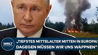 PRIGOSCHIN-JET ABGEST&Uuml;RZT: 