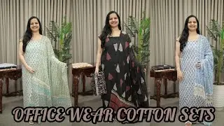 OFFICE WEAR COTTON SETS