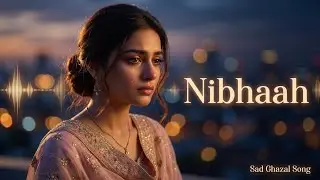 Nibhaah 💔 | Sad Urdu Ghazal Song | Bollywood Style Cinematic Music #music #musicvideo