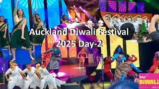 BNZ Auckland Diwali Festival 2025, Day-2 #diwali #deepavali #festival #music #dance #indian 