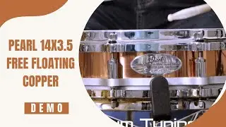 Pearl 14x3.5 Free Floating Copper Snare (DEMO)
