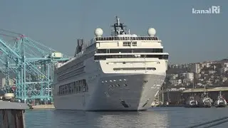 U Rijeku je uplovio kruzer MSC Opera