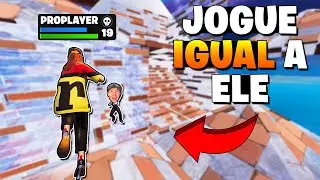 Como um PROPLAYER treina FIGHT em um camp de skin no fortnite