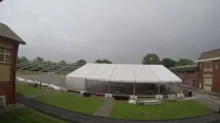 Campden BRI Day 2016 Marquee Build #CampdenBRIDay