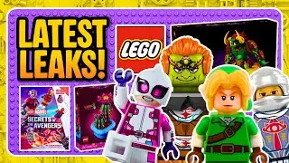 УТЕЧКИ И НОВОСТИ LEGO! Серия 29 CMF, анонс LEGO Zelda и новые наборы Botanicals!