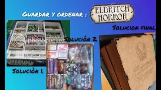 Caja Eldritch Horror - Todas las expansiones y más en una caja.