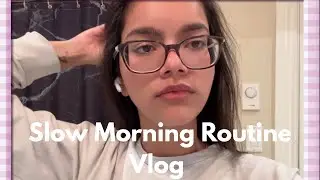 Slow Morning Routine | Self-Care, Mindset & Cozy Vibes 🌅🤍✨