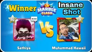 Marble Clash  - 🔥 Rowdyy Vs hawai 🔥 Hard Insane Indirect Shot Gameplay / Rowdyy gaming