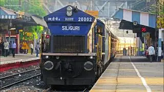 12345/Saraighat Express Full Utkrist Rake With Siliguri WDP4#20002.