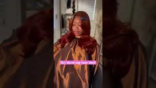 Blond wig been dyed #hairvendors #blondwig