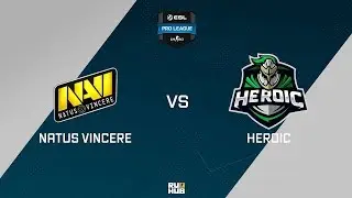 Na'Vi vs Heroic Dust_2 | ESL Pro League S8 Europe