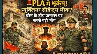 🚨 PLA में भूकंप! न्यूक्लियर सीक्रेट्स लीक? चीन के टॉप जनरल पर सबसे बड़ी जाँच | Dragon Under Fire 🐉