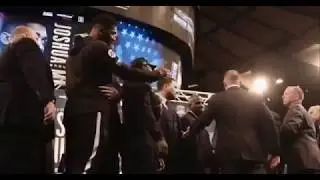 Anthony Joshua vs Jarrell Miller Fight At Press Conference