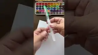 How To Clean A Watercolor Palette #watercolor