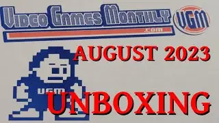 August 2023 Video Games Monthly Unboxing