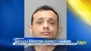 Moiliili shooting suspect charged with attempted murder and assault, claims self-defense