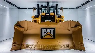 Caterpillar D8 Bulldozer in Action | Powerful Earthmoving Machine USA 2025 #Shorts #HeavyMachinery