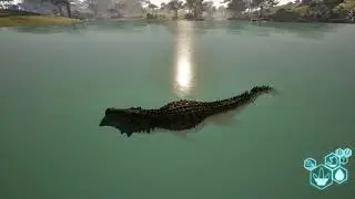 Elder Croc Fights 5 Other Prime Crocs in The Isle