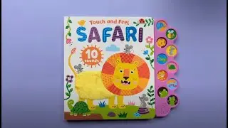 Touch & Feel Safari - Sound Book