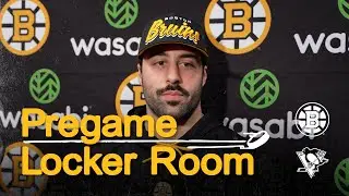 Aspirot speaks with the media about extension ahead of matchup vs PIT at TD Garden