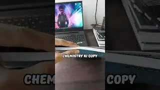 CLASS 10 VS Class 11th Real Difference!! First Chemistry chapter is done #shorts #trending #minivlog