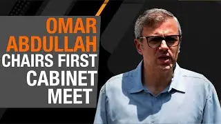 Omar Abdullah chairs first cabinet meet after taking charge as J&K Chief Minister | News9