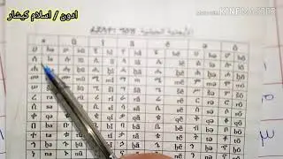 الدرس ال 2 الابجدية الحبشية - كيفية تعلم اللغة الحبشية