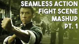 Seamless Action Fight Scene Mashup (2019) Bruce Lee, Jet Li, Jackie Chan, Dwayne Johnson...
