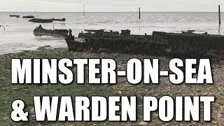 The Leas at Minster & Warden Point, Isle of Sheppey sea fishing marks, Kent, England