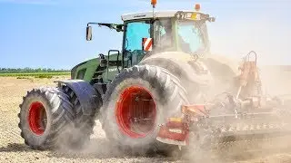 Fendt 828 Vario Gemellato + Feraboli Duplo | Preparazione Terreno