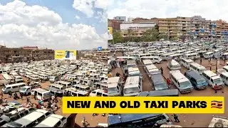Inside the chaotic taxi parks in Kampala city 🇺🇬 in 2024-2025.