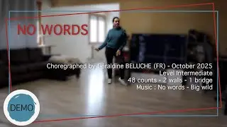 No words - Line dance (d&eacute;mo)