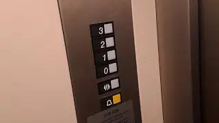 ORIGINAL 1987 Otis Europa 2000 traction elevator @Hotel **** Toni, Kaprun, Austria 