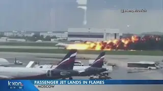 Pilot says lightning caused fire that left 41 dead in Moscow