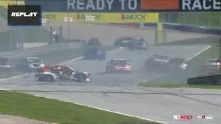 TCR Europe 2025 | Red Bull Ring Race 1 | Big Start Crash 