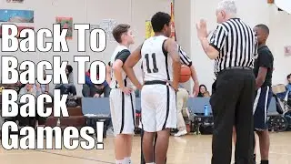 Back to Back to Back Basketball Games!! Busy Week!