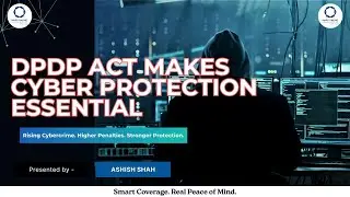 DPDP Act 2023:Cybercrime Penalties & Why Your Business Needs Cyber Insurance#viral #insurancepolicy