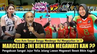🔴MANTAB! Aura Megatron Menggila! Marcelo Abondanza Puji Setinggi Langit, Yola Akui Tekanan Mental !!