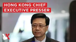LIVE | Hong Kong Chief Executive John Lee Speaks After Visiting Shelters and Injured | VERTEX