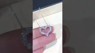 Hot Selling Heart Shape Diamond Necklaces For Sale at Low Price