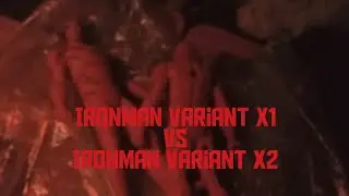 Ironman variant 1 vs variant 2 who will win ? Spiderman is in this video will they escape from dump?