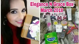 Elegance N Grace Box March 2018 | Unboxing & Review | Products of 2400+ in 700 only | Free Gifts